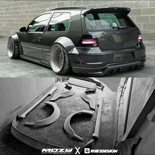 MOZY - ROB3RTDESIGN – VOLKSWAGEN GOLF MK4 WIDE BODY KIT