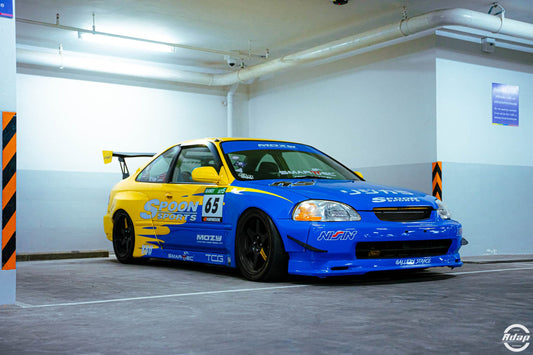 KIT CARROSSERIE LARGE HONDA CIVIC COUPÉ 96/99