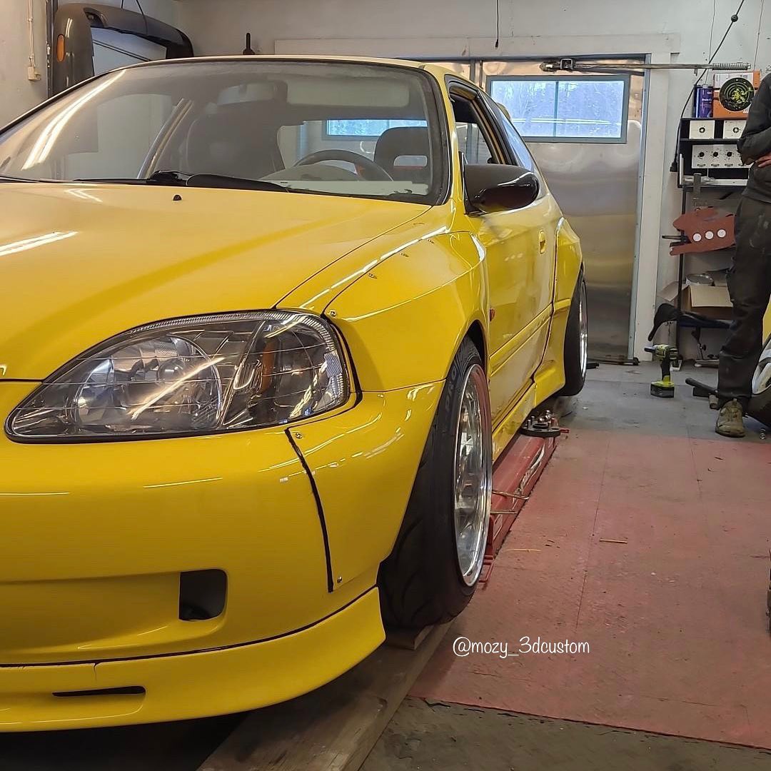 BODY KIT LARGE HONDA CIVIC EK HATCH 96/99