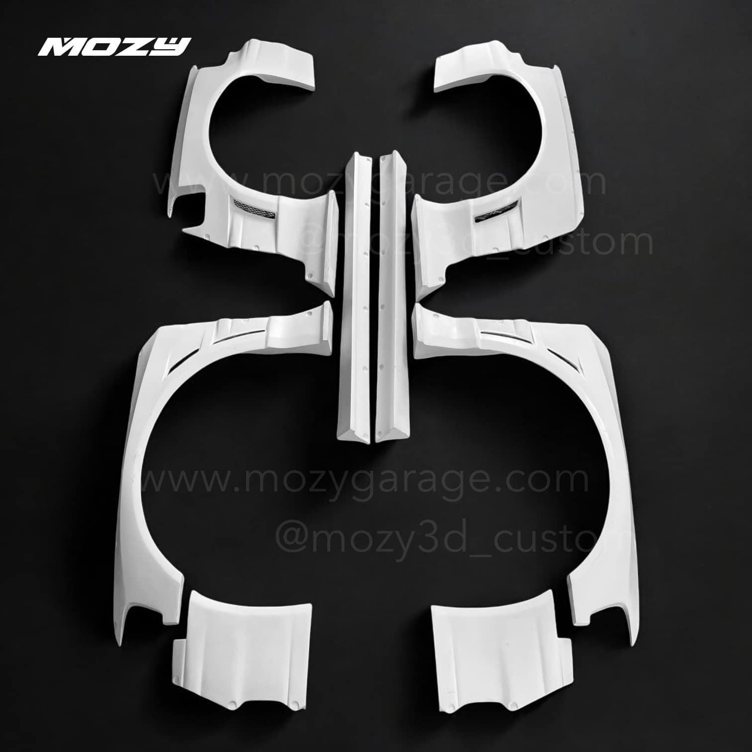 KIT CARROSSERIE LARGE HONDA CR-X 88/90