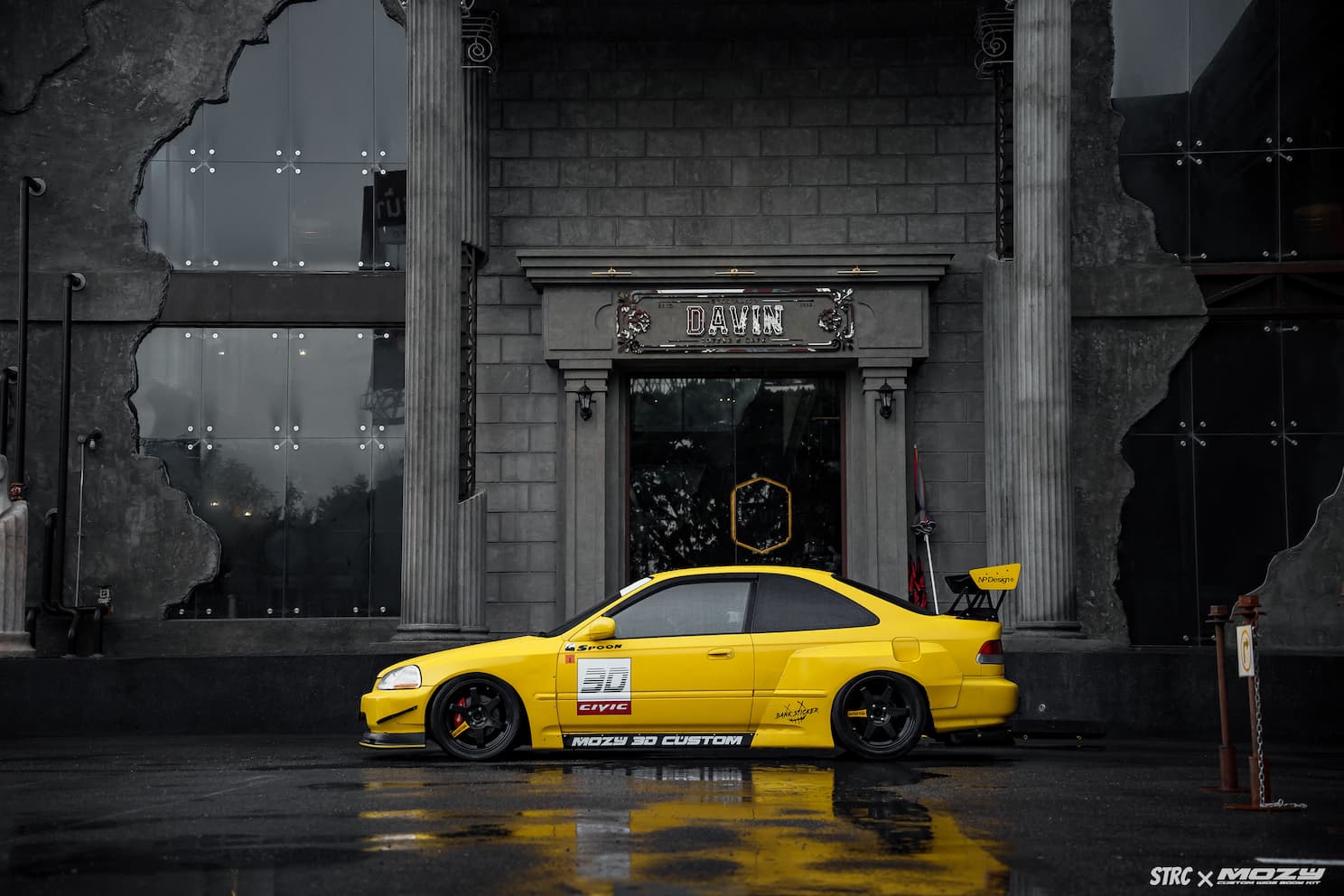 KIT CARROSSERIE LARGE HONDA CIVIC COUPÉ 96/99