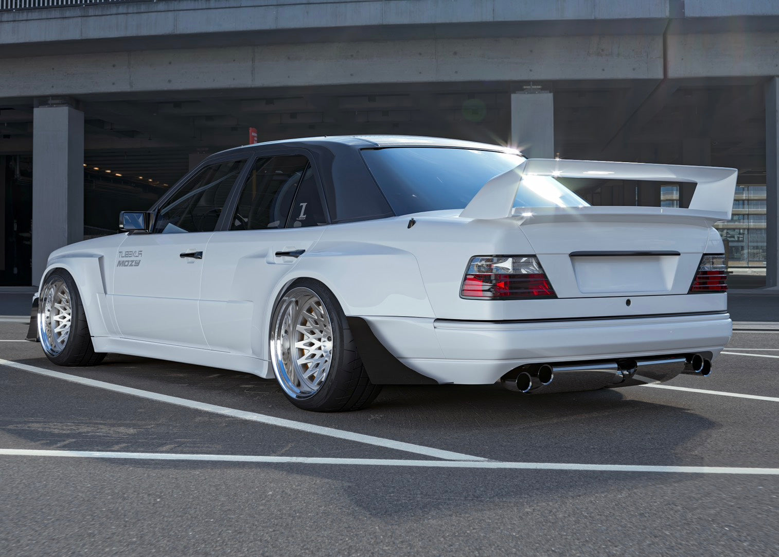 MOZY - TLIBEKUA – KIT LARGE CARROSSERIE Mercedes Benz W124