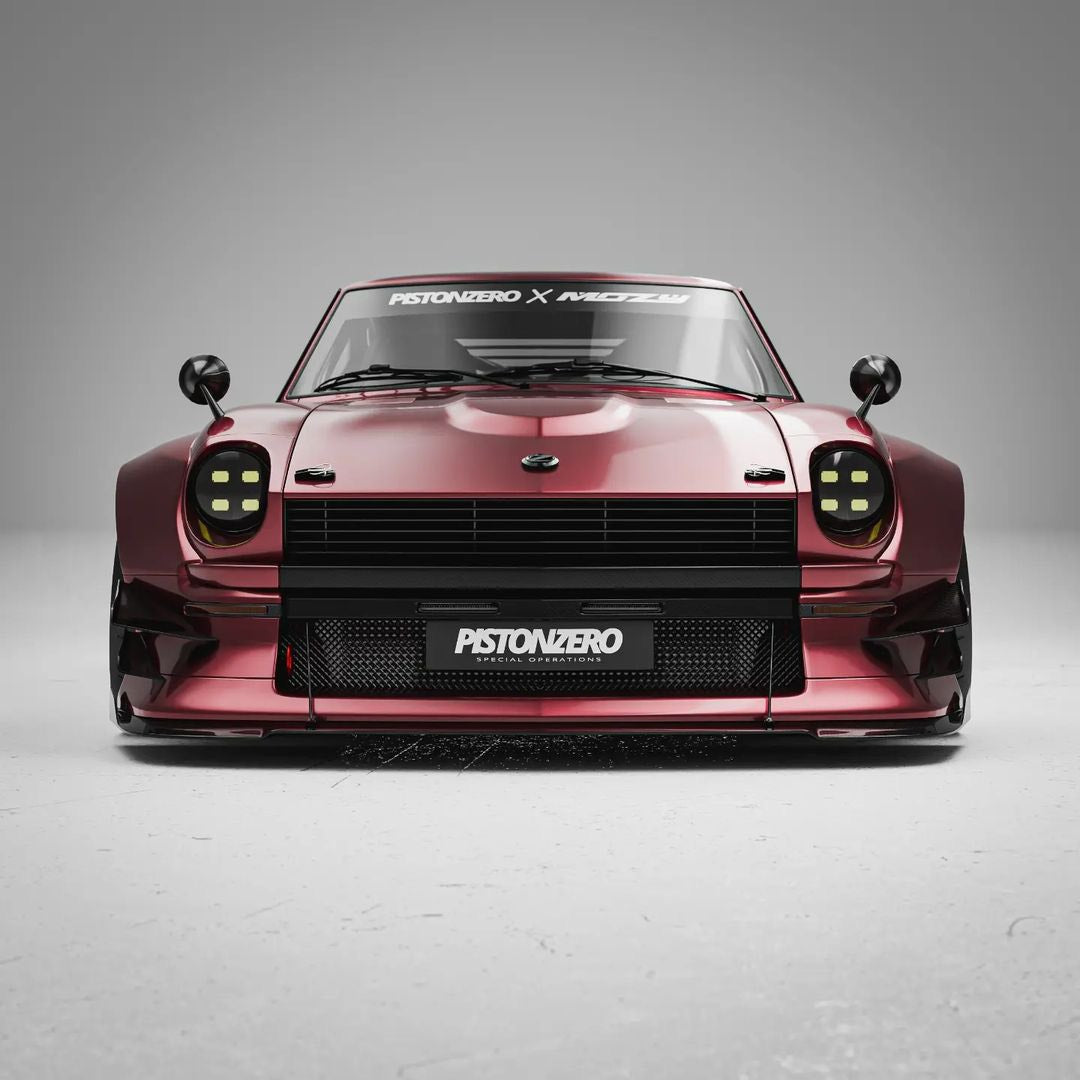 MOZY - PISTONZERO – DATSUN 240Z WIDE BODY KIT