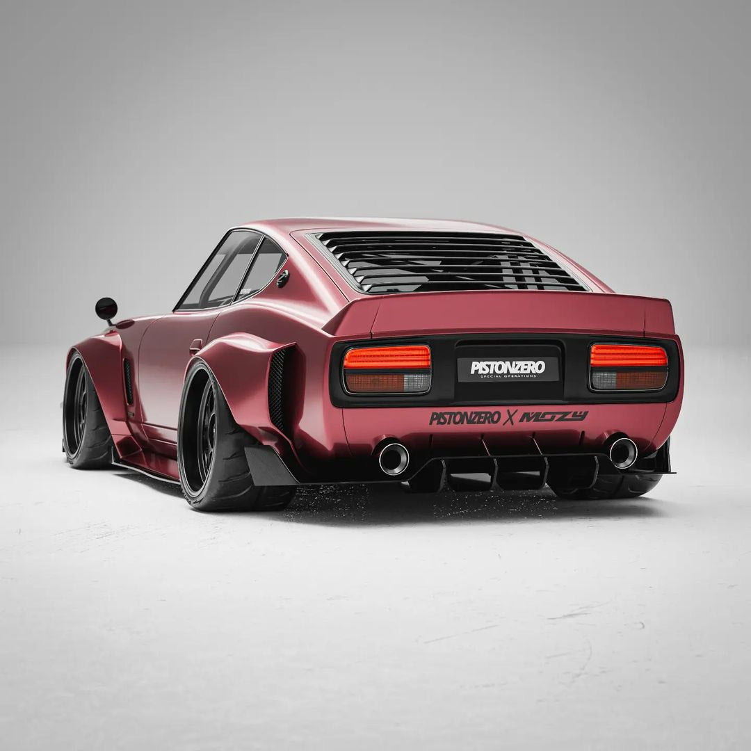 MOZY - PISTONZERO – DATSUN 240Z WIDE BODY KIT