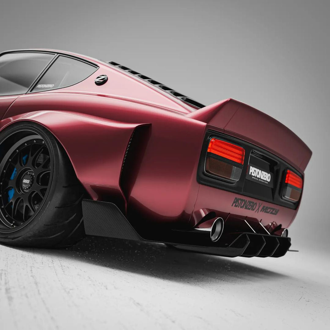 MOZY - PISTONZERO – DATSUN 240Z WIDE BODY KIT