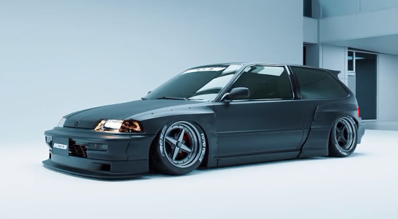 WIDE BODY KIT FOR THE HONDA CIVIC EF3