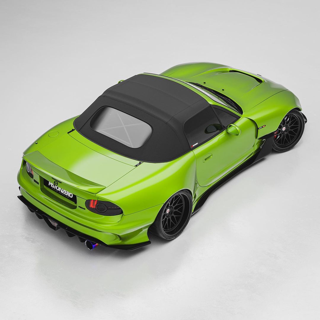 MOZY - PISTONZERO – KIT CARROSSERIE LARGE MAZDA MX-5 NB PRÉCOMMANDE