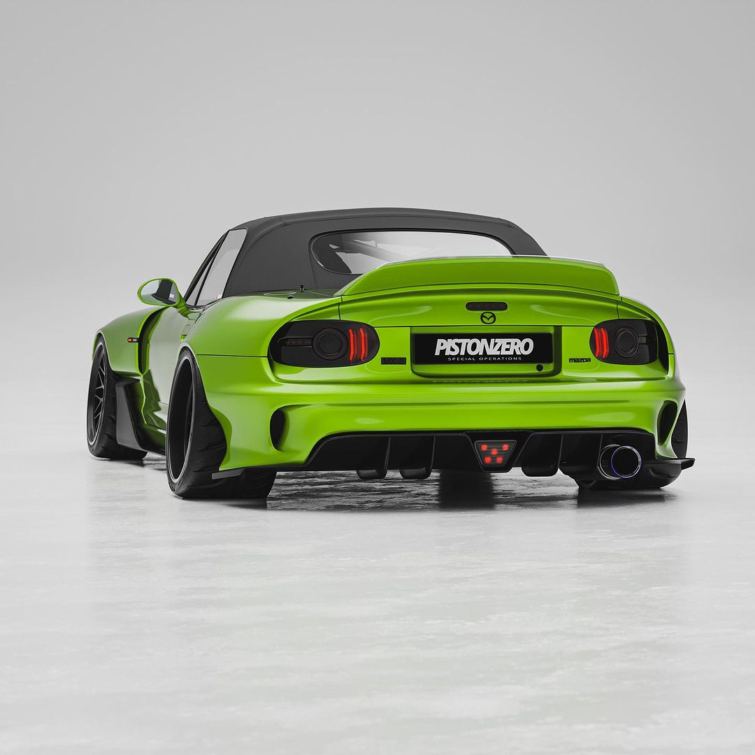 MOZY - PISTONZERO – KIT CARROSSERIE LARGE MAZDA MX-5 NB PRÉCOMMANDE