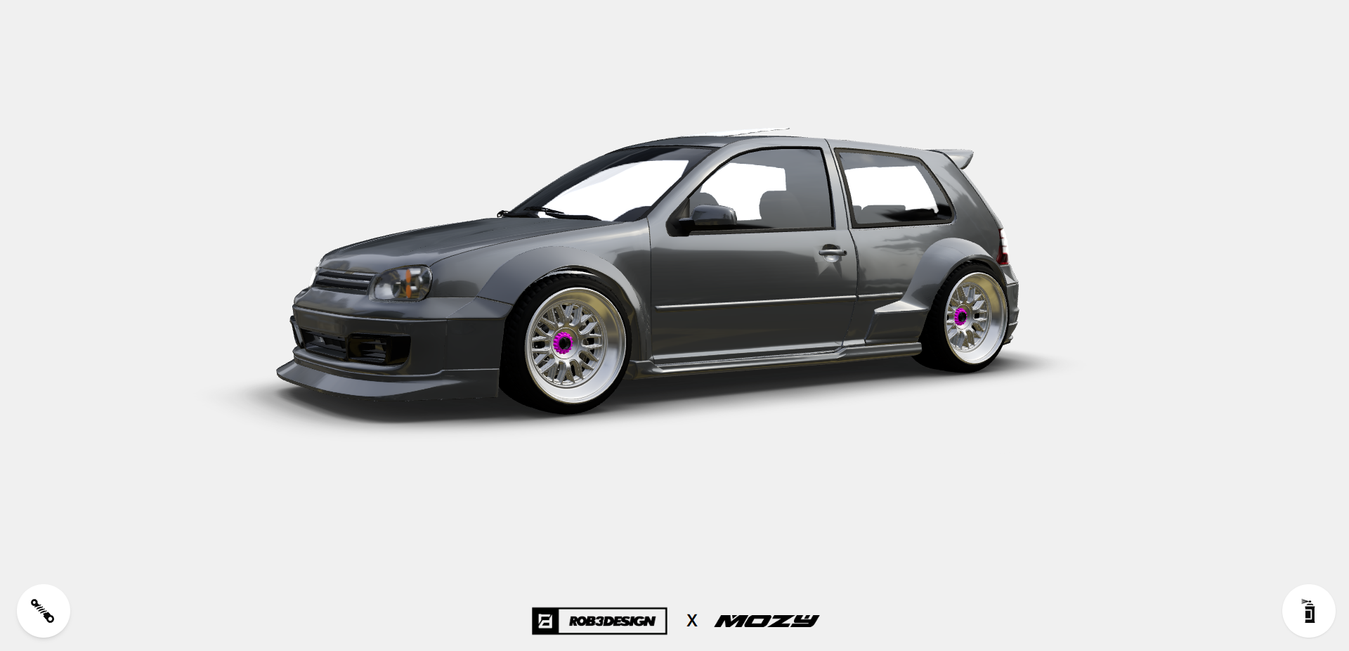 MOZY - ROB3RTDESIGN – VOLKSWAGEN GOLF MK4 WIDE BODY KIT