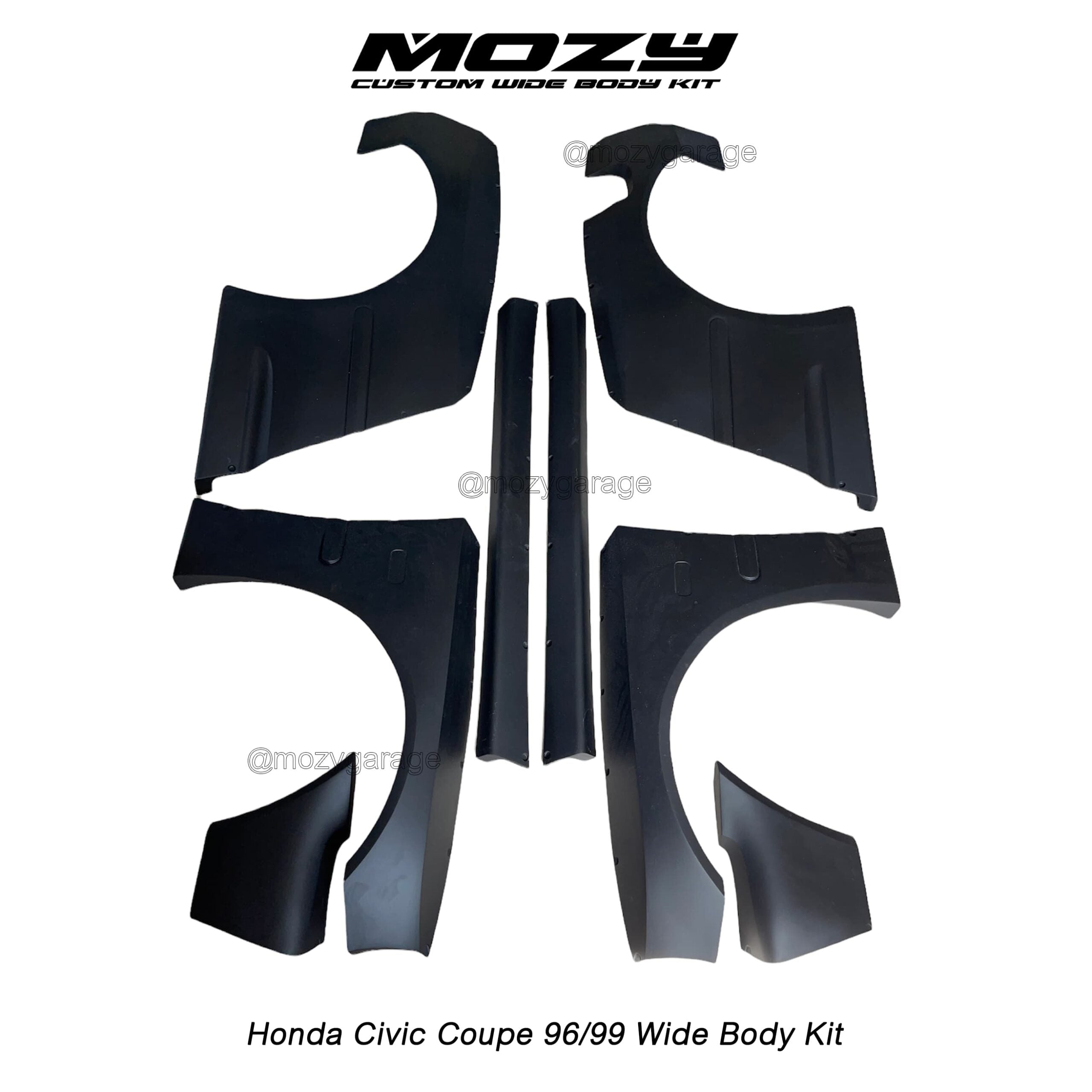 KIT CARROSSERIE LARGE HONDA CIVIC EK HATCH 96/99